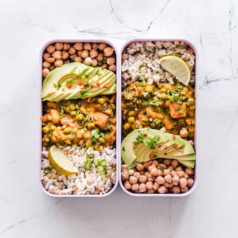 Photo of beautifully
                arranged food